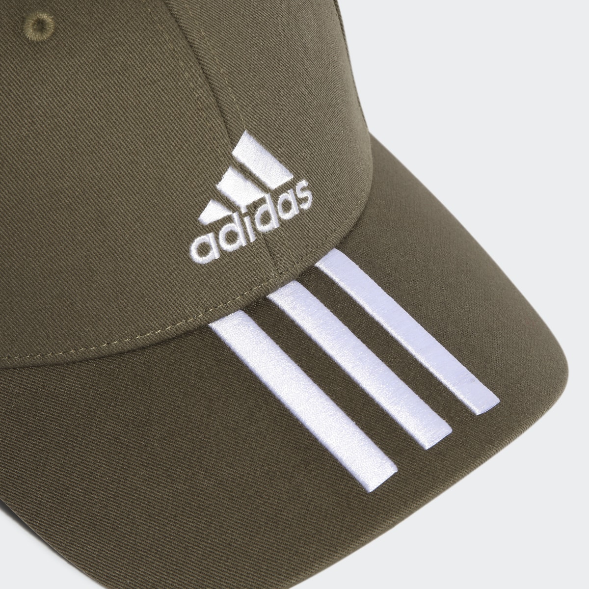 Adidas Baseball 3-Streifen Twill Kappe. 4