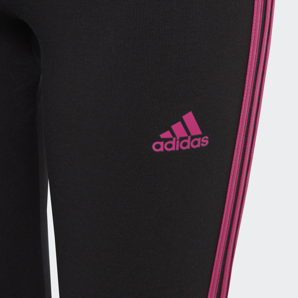 Adidas Essentials 3-Stripes Cotton Tights. 4