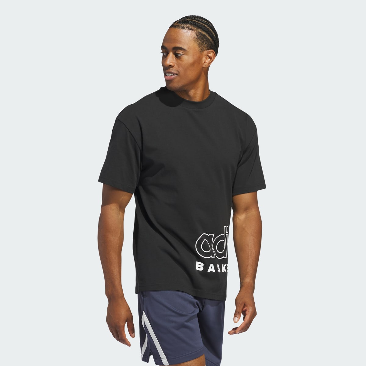 Adidas Basketball Select T-Shirt. 4