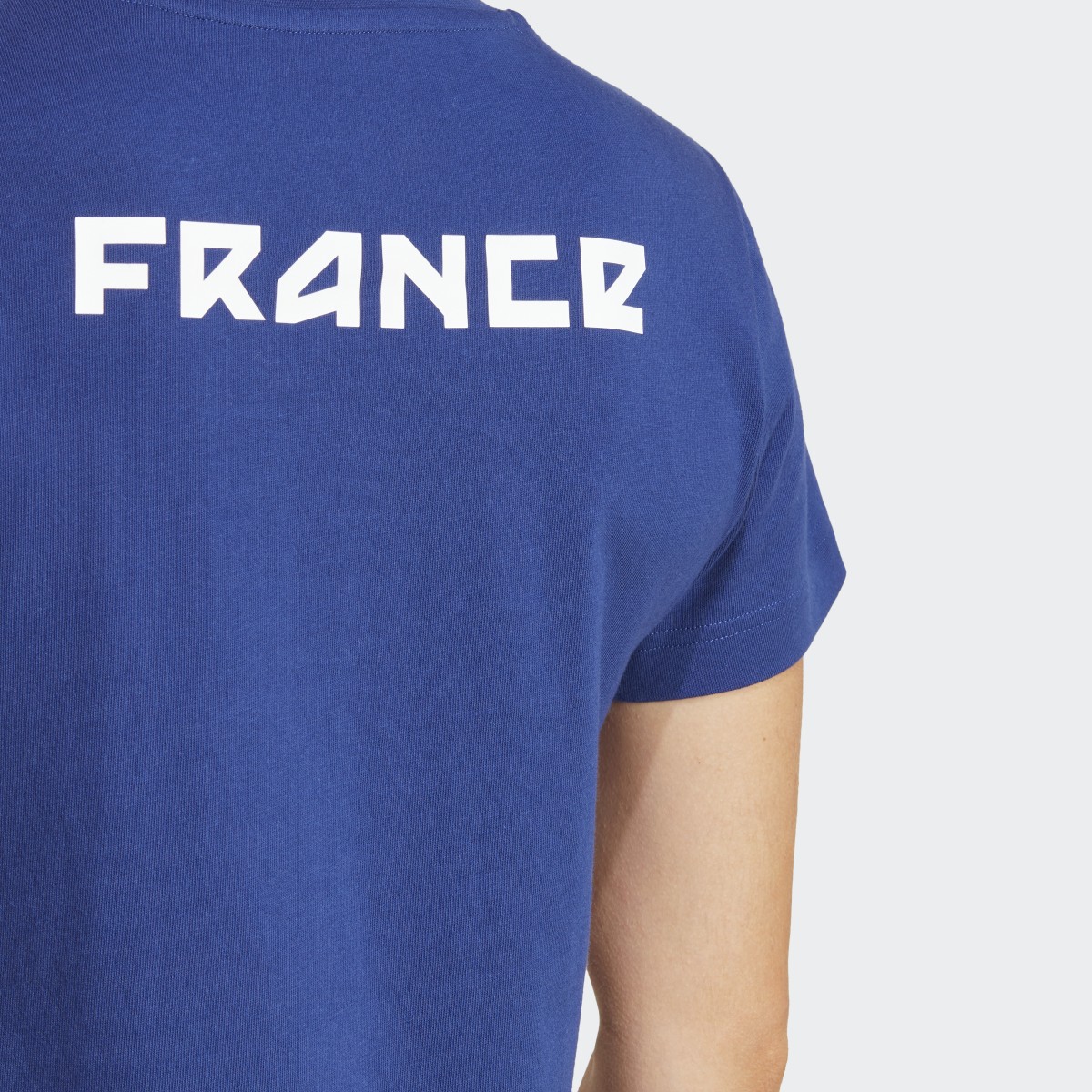 Adidas France Cotton Graphic T-Shirt. 7