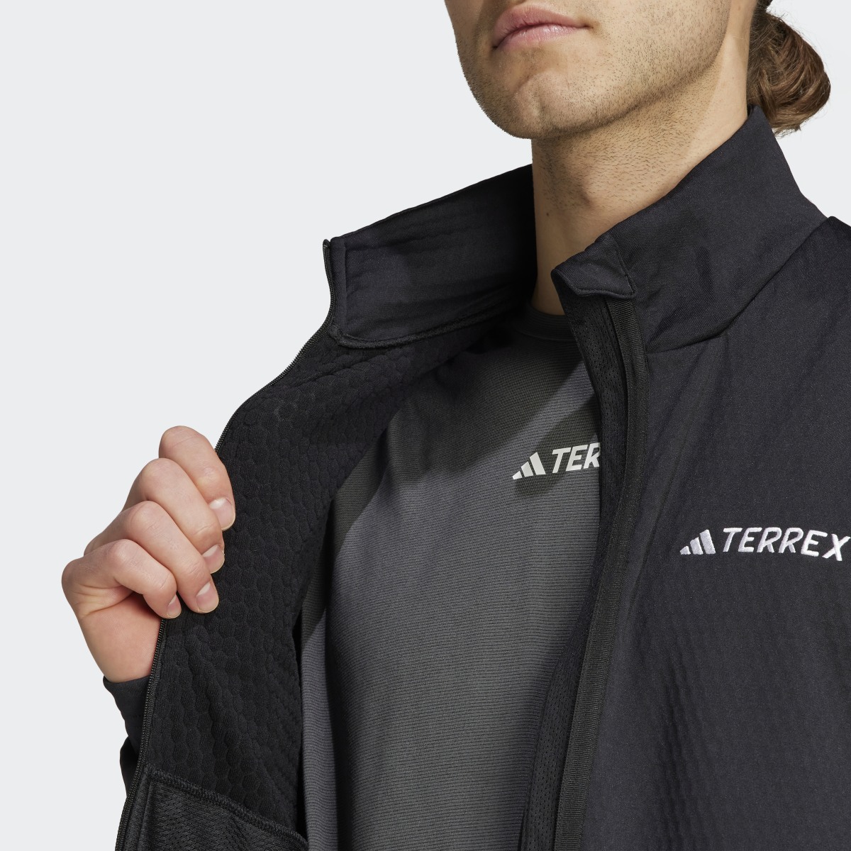 Adidas Terrex Multi Light Fleece Full-Zip Fermuarlı Üst. 7