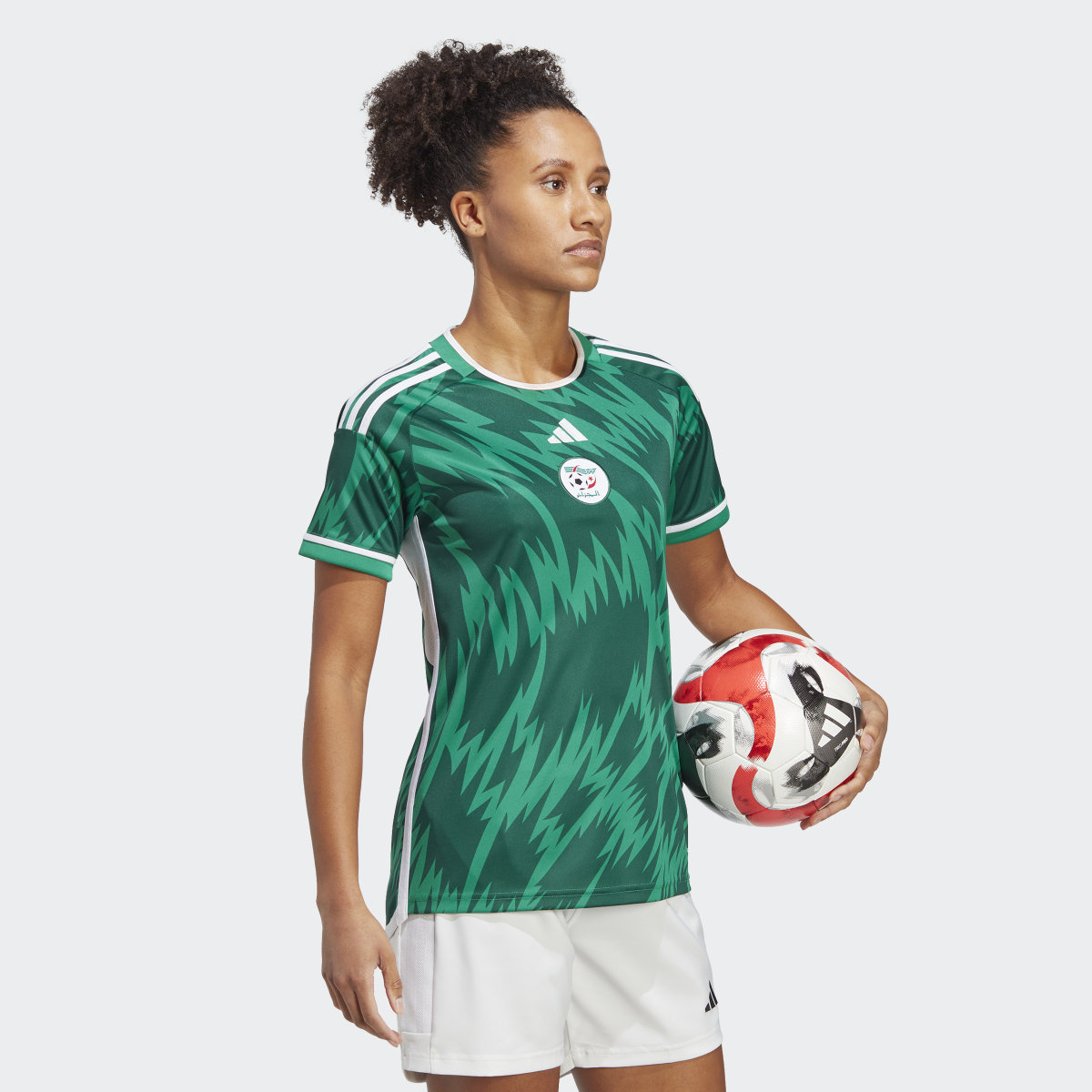 Adidas Algerien Frauenteam 23 Auswärtstrikot. 5