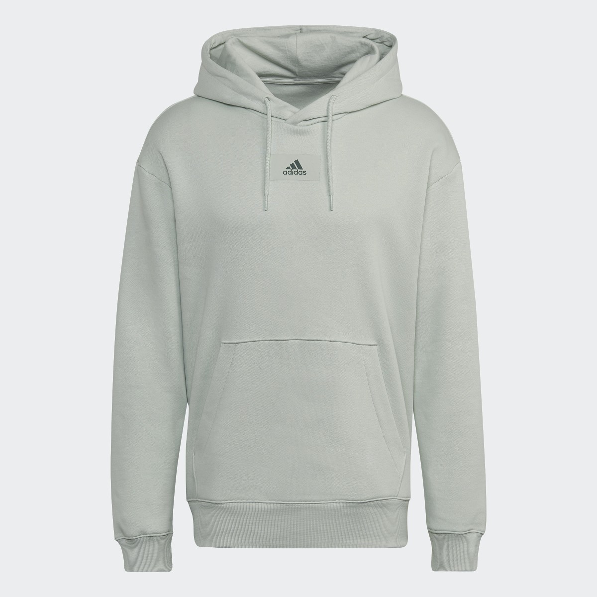 Adidas Essentials FeelVivid Cotton Fleece Drop Shoulder Hoodie. 5