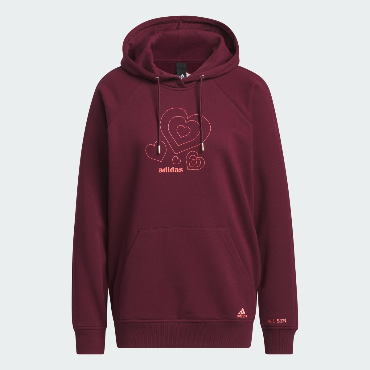 Adidas ALL SZN Valentine's Day Pullover Hoodie. 5