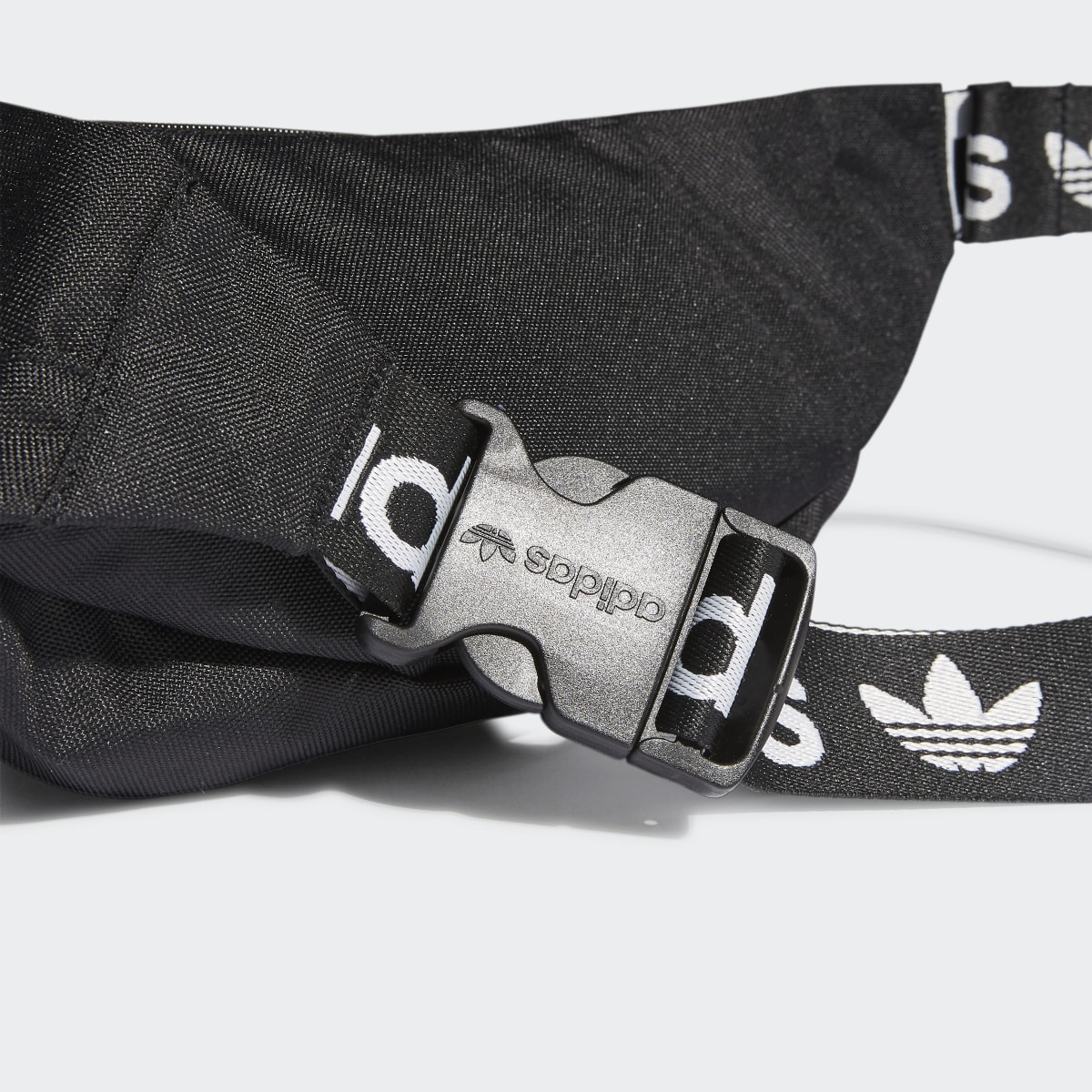 Adidas Adicolor Branded Webbing Waist Bag. 6