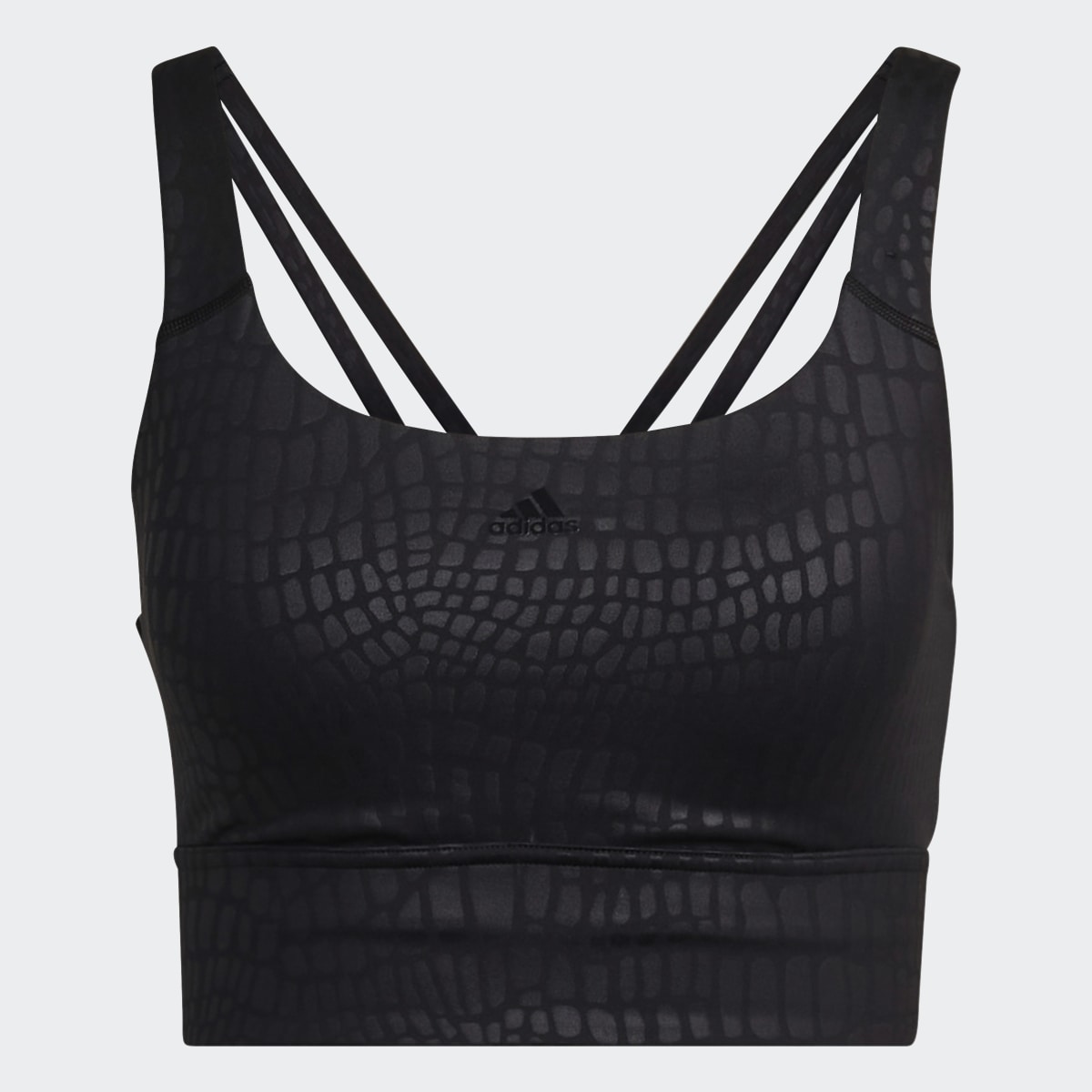 Adidas Reggiseno sportivo Powerimpact Training Medium-Support Longline. 6