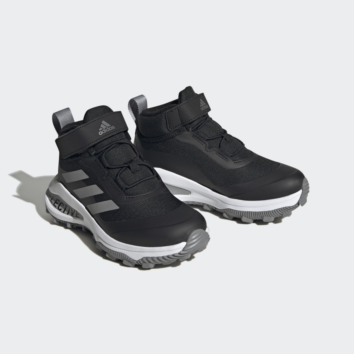 Adidas Fortarun All Terrain Cloudfoam Sport Running Elastic Lace and Top Strap Shoes. 8