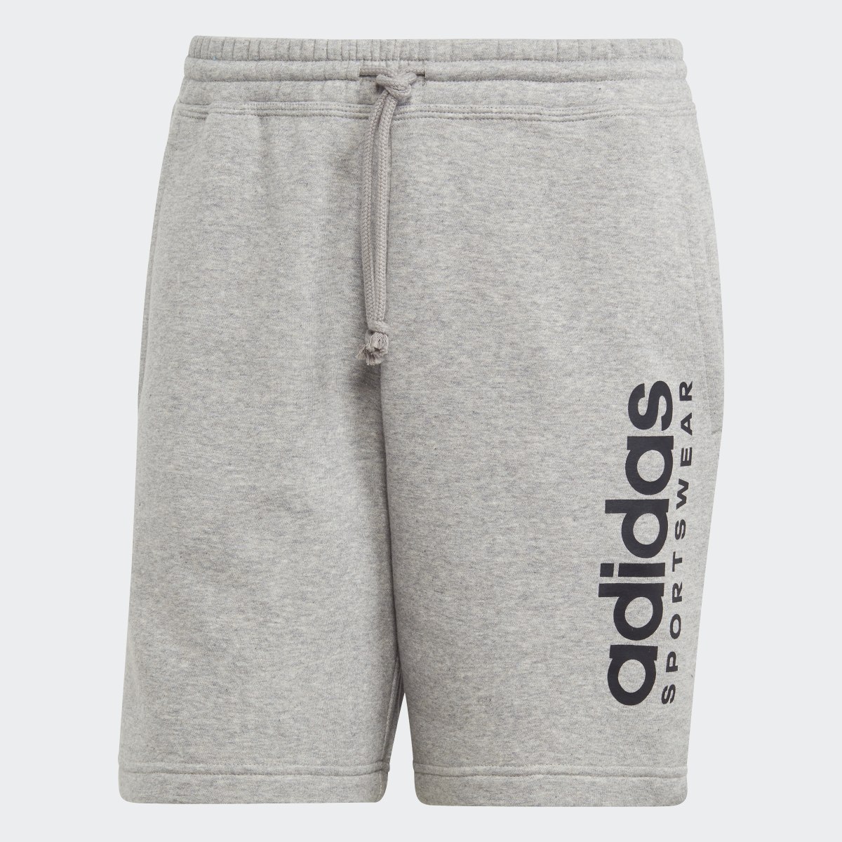 Adidas All SZN Fleece Graphic Shorts. 4