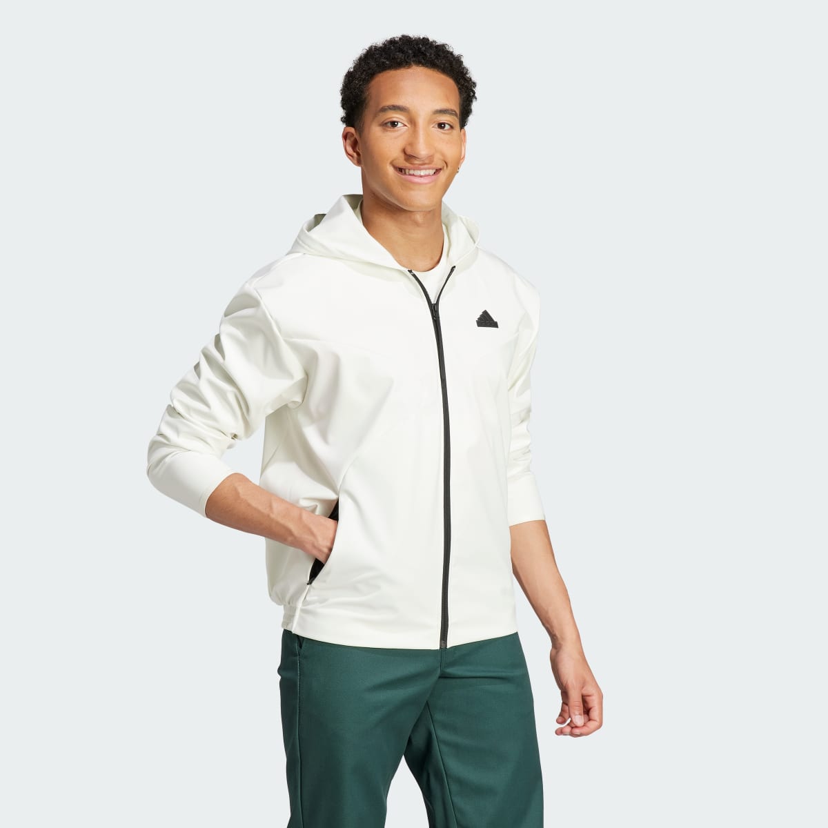 Adidas City Escape Full-Zip Hoodie. 4