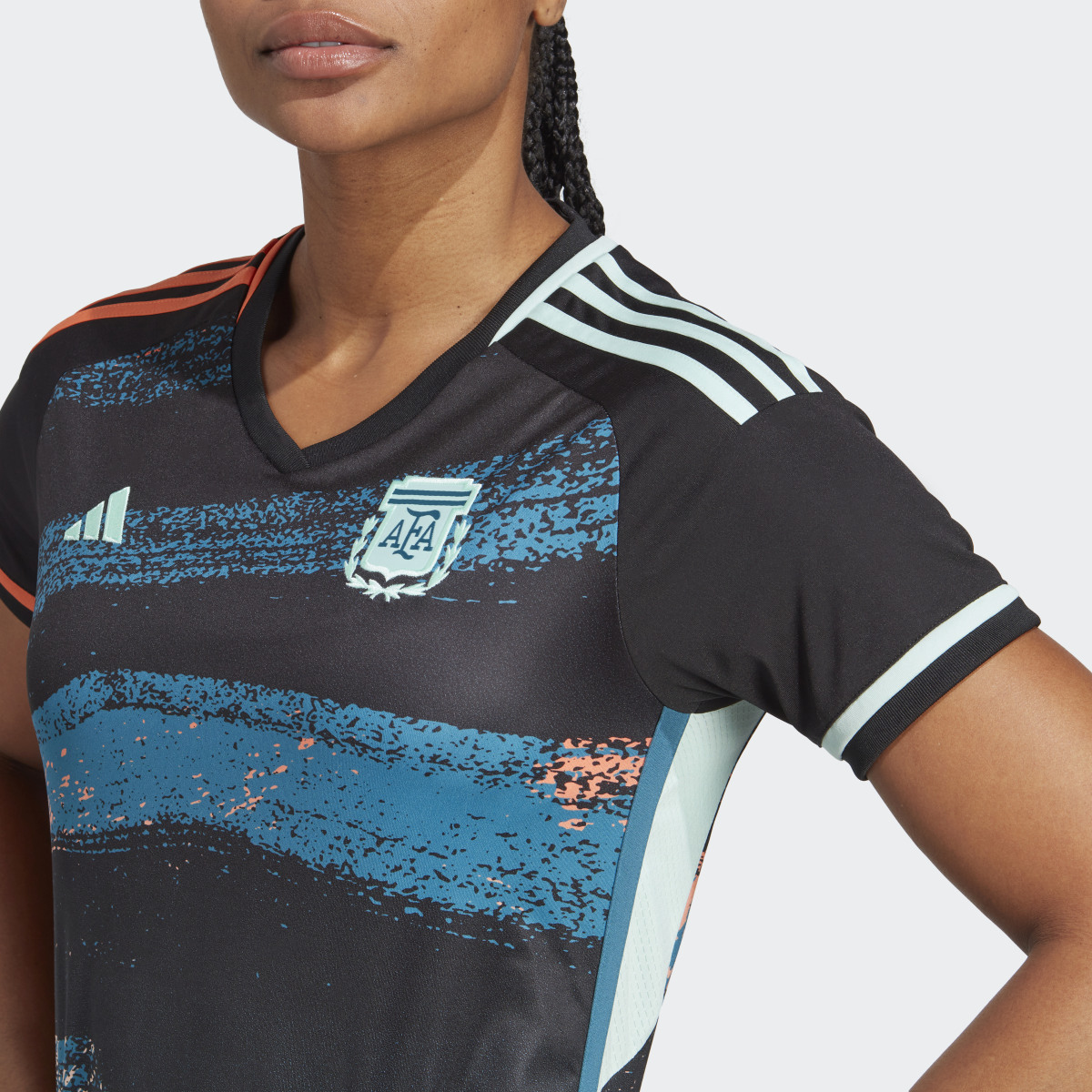 Adidas Argentina Women's Team 23 Away Jersey. 7