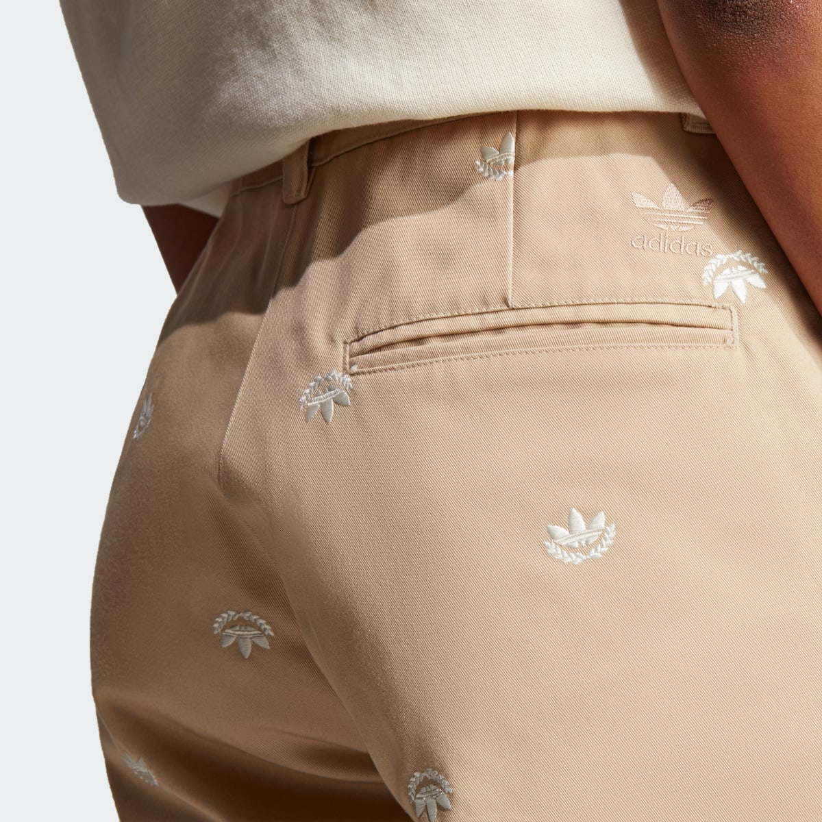 Adidas Allover Mini Crest Chino Pants. 8