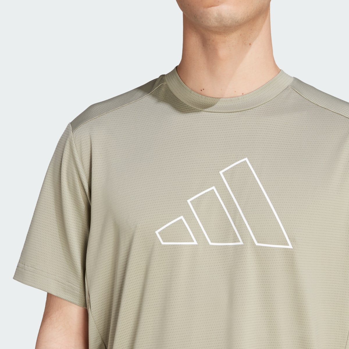 Adidas Train Icons Big Logo Training Tee. 6