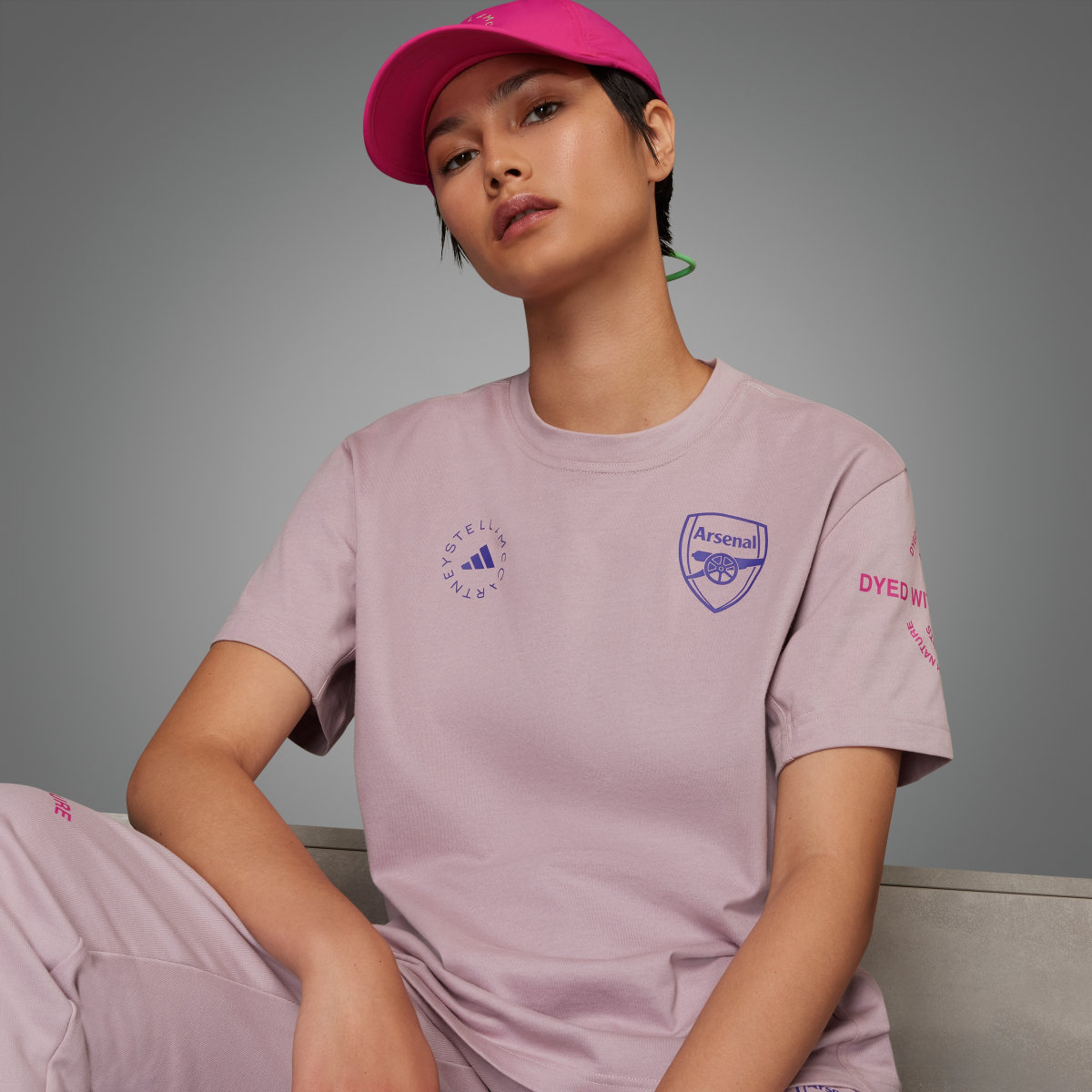 Adidas Playera Arsenal x adidas by Stella McCartney. 7