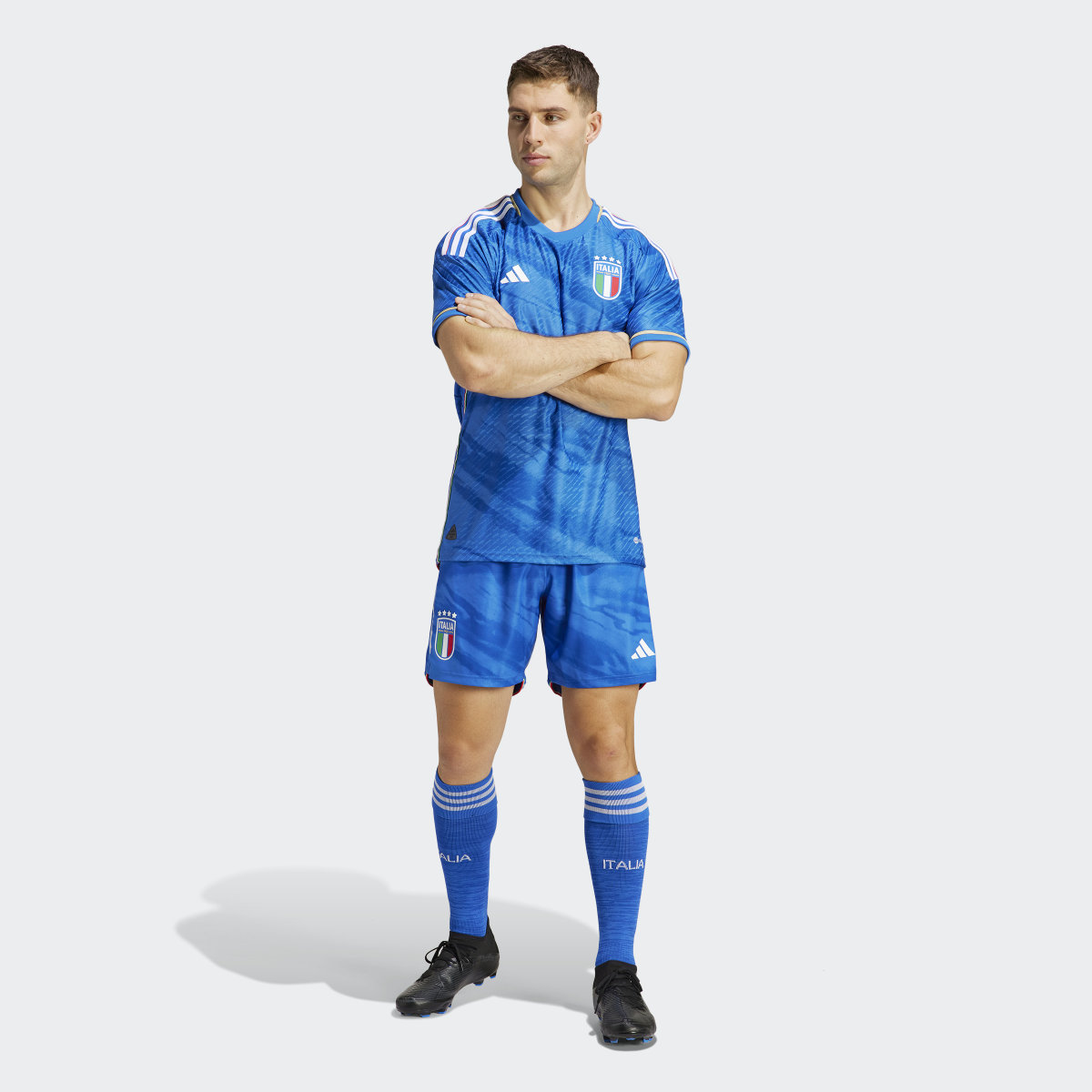 Adidas Italia 2023 Maglia Home Authentic. 13