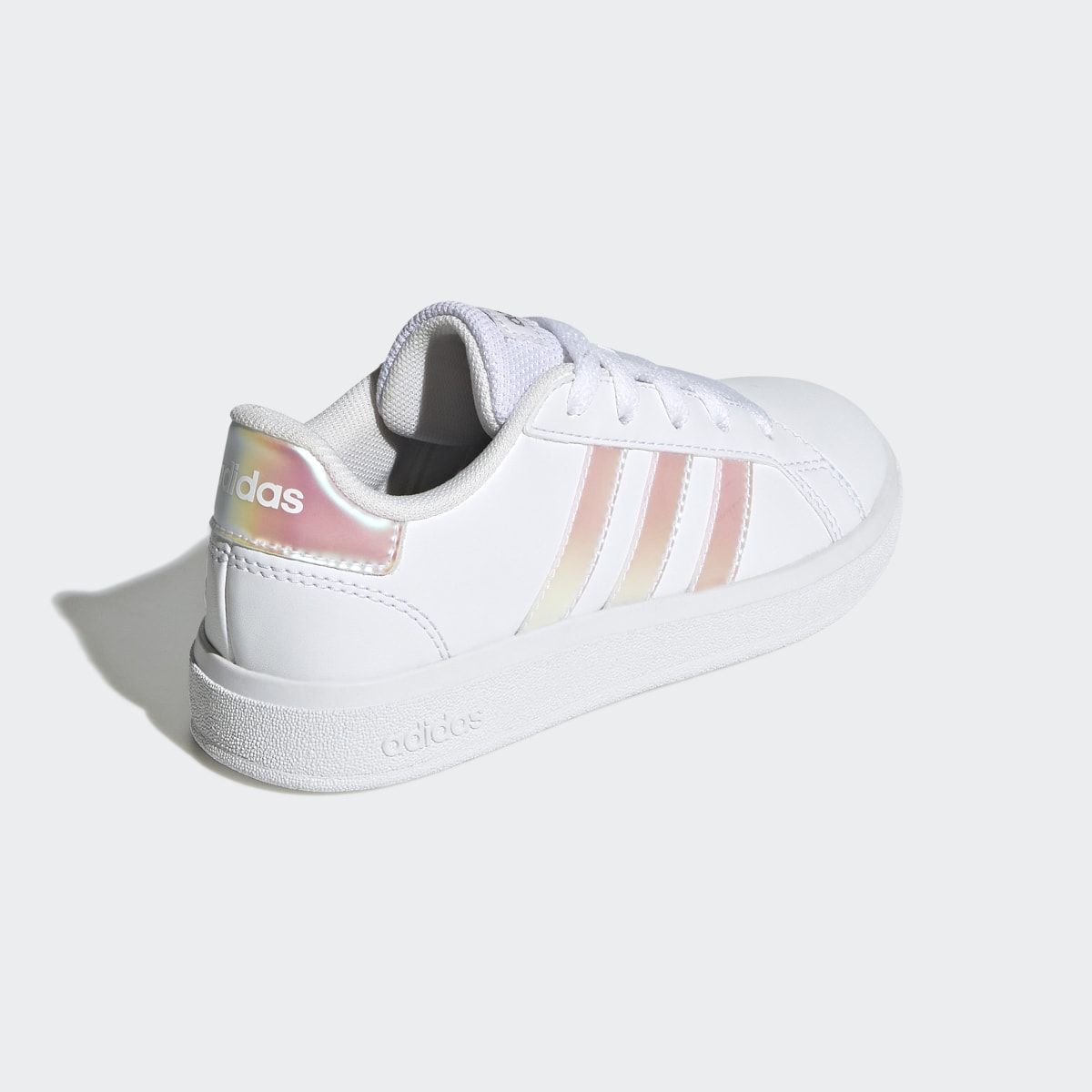 Adidas Grand Court Lifestyle Lace Tennis Shoes. 6