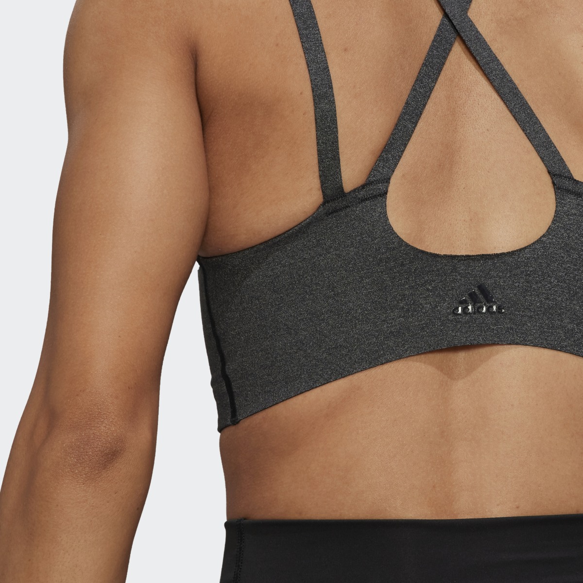 Adidas Yoga Luxe Studio Light-Support Fire Bra. 8