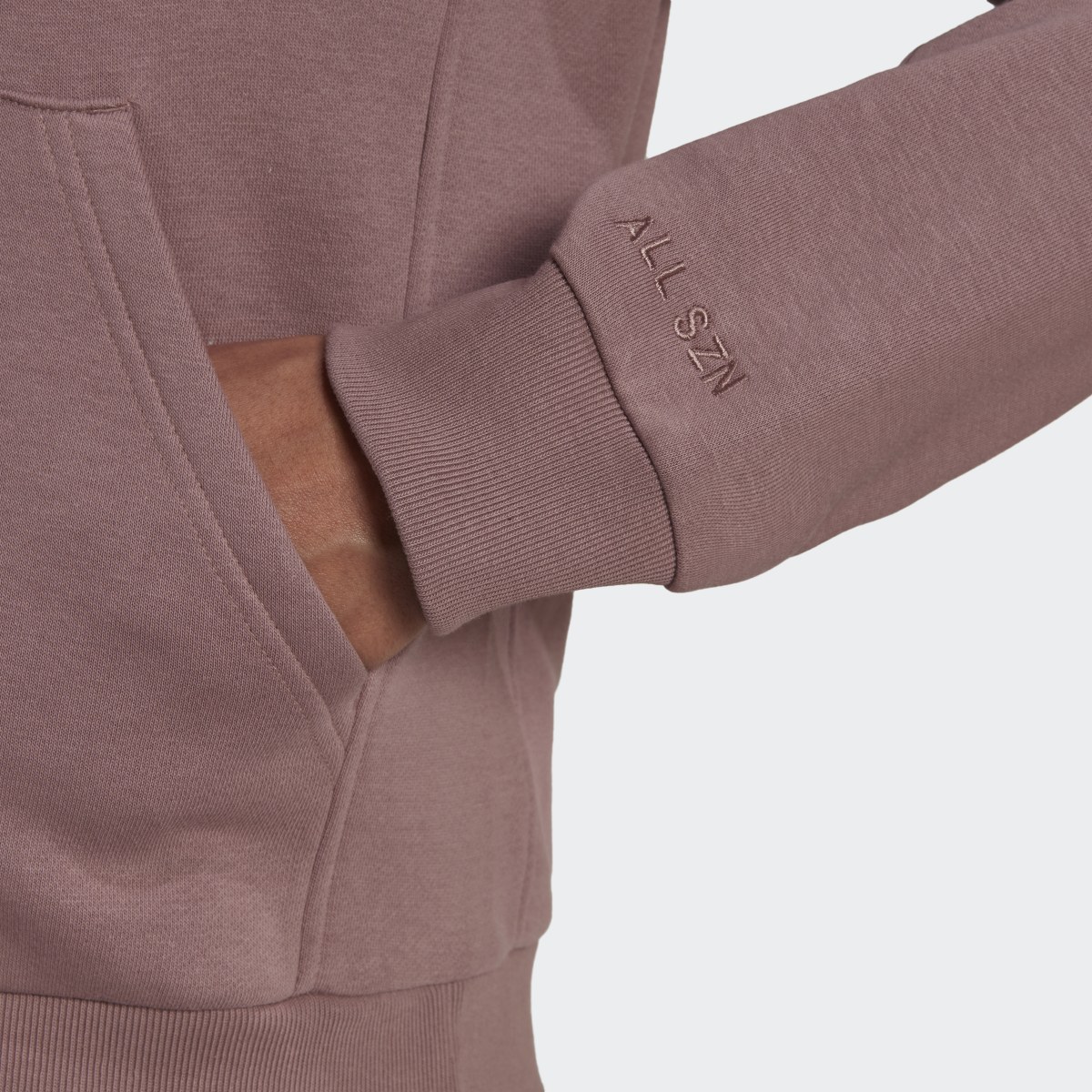 Adidas Veste à capuche entièrement zippée en molleton ALL SZN. 6
