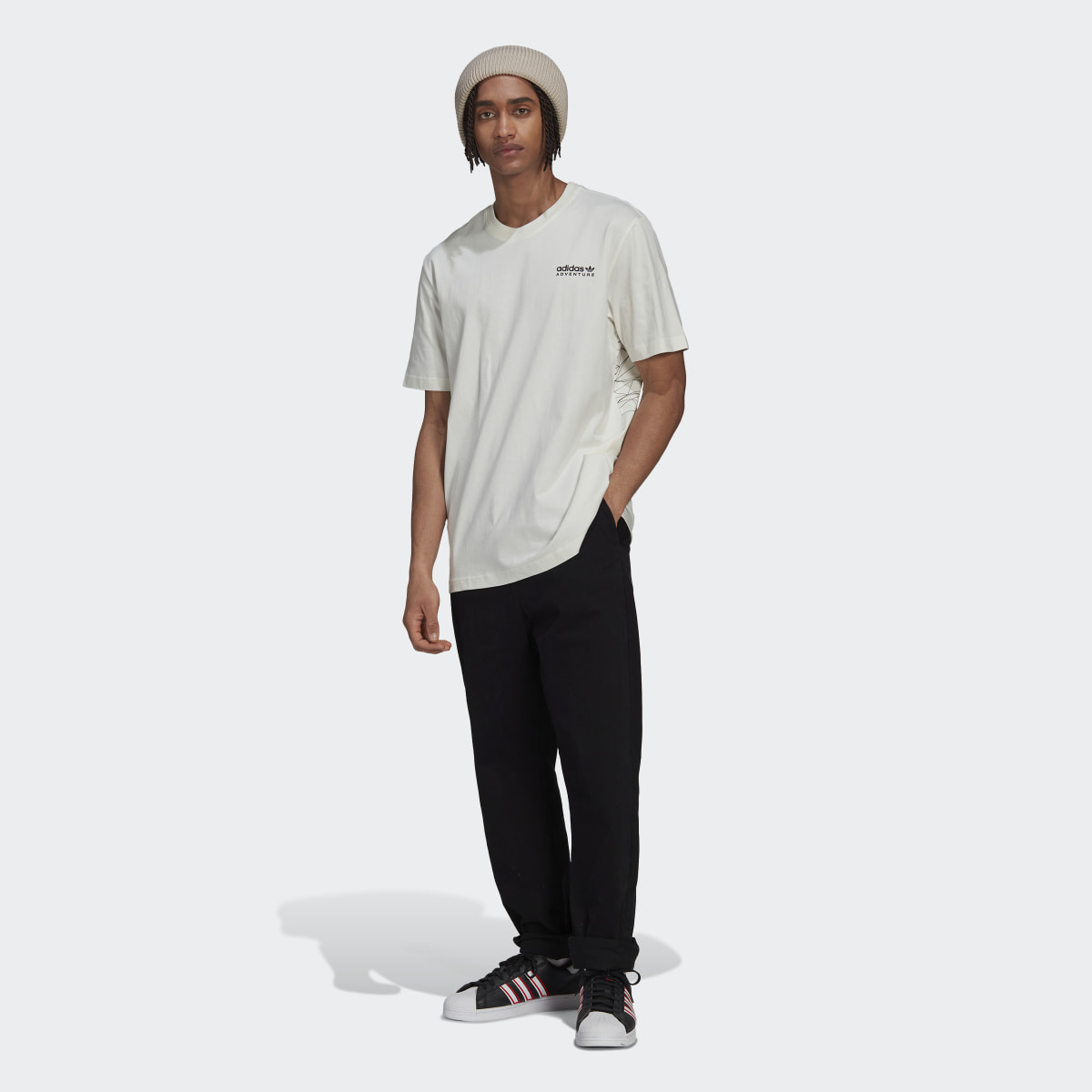 Adidas Adventure Mountain Back Tee. 4