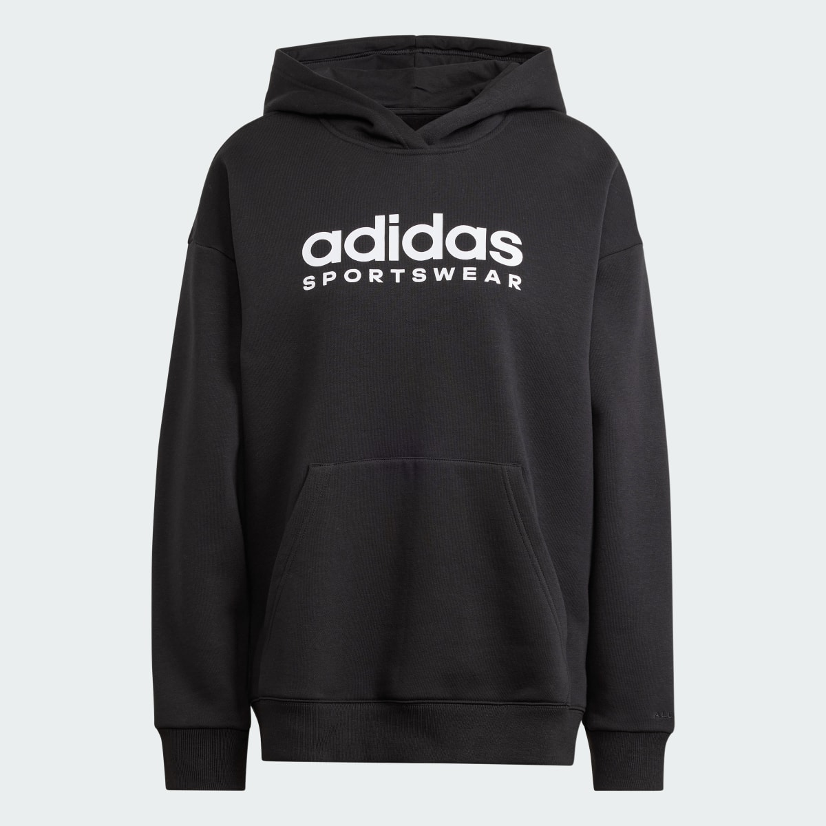 Adidas All SZN Fleece Graphic Hoodie. 5