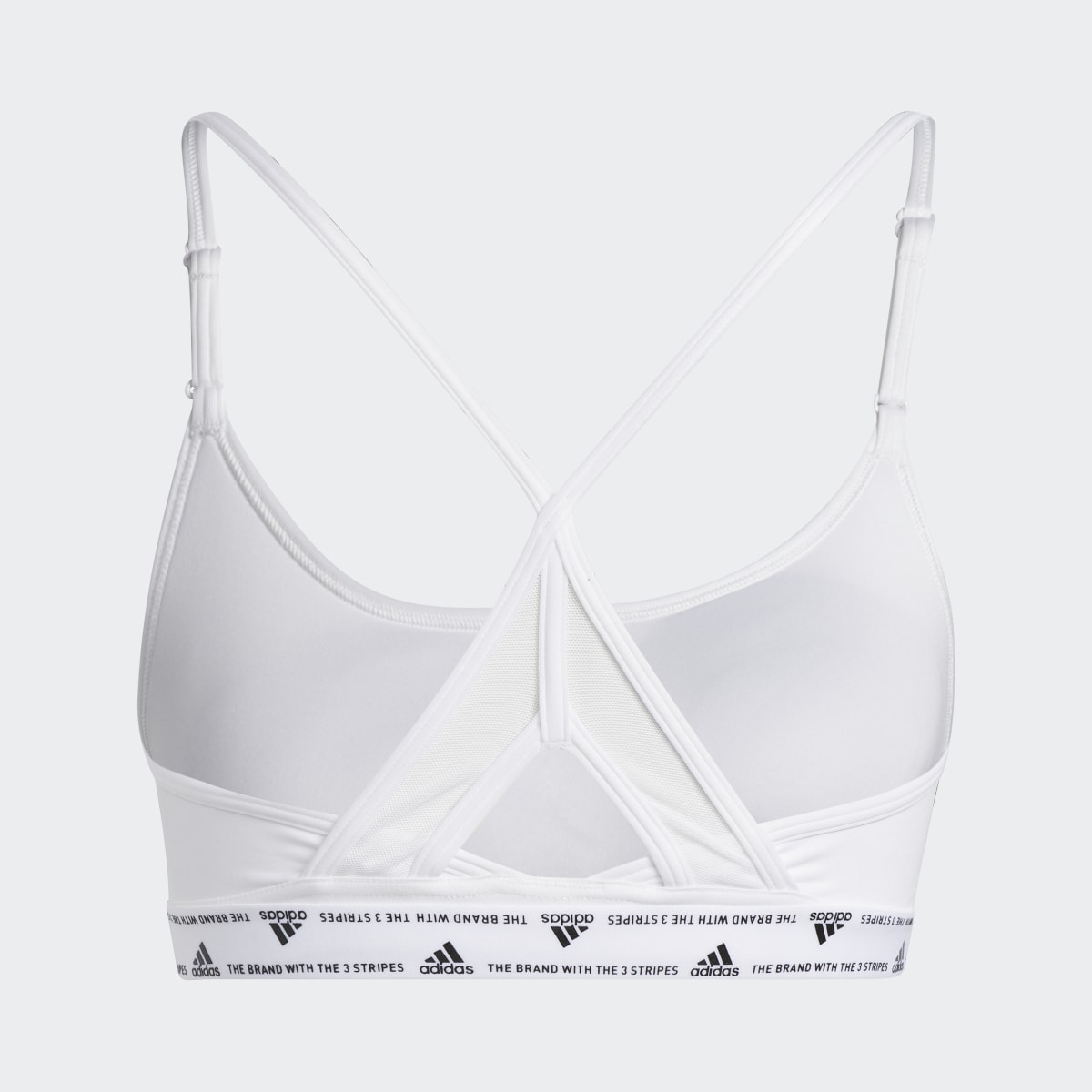 Adidas Aeroreact Training Light-Support 3-Stripes Bra. 6