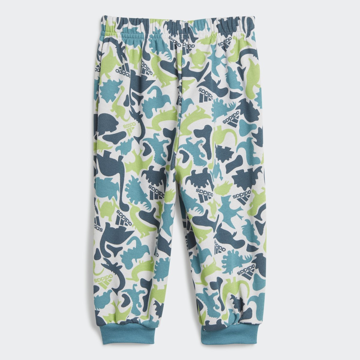 Adidas Dino Camo Allover Print French Terry Jogginganzug. 6