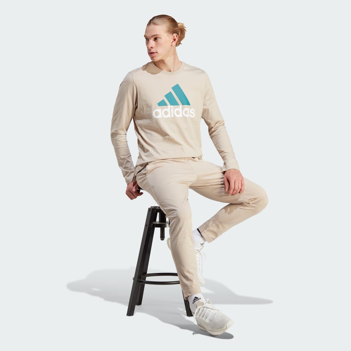 Adidas Essentials Long Sleeve Tee. 4