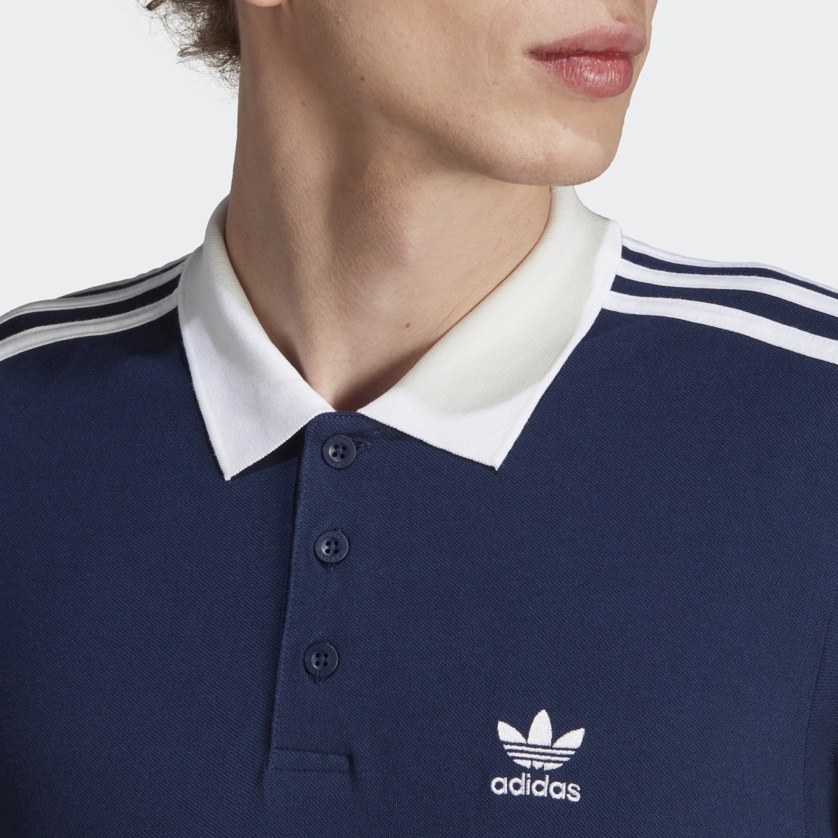 Adidas Adicolor Classics 3-Stripes Polo Shirt. 6