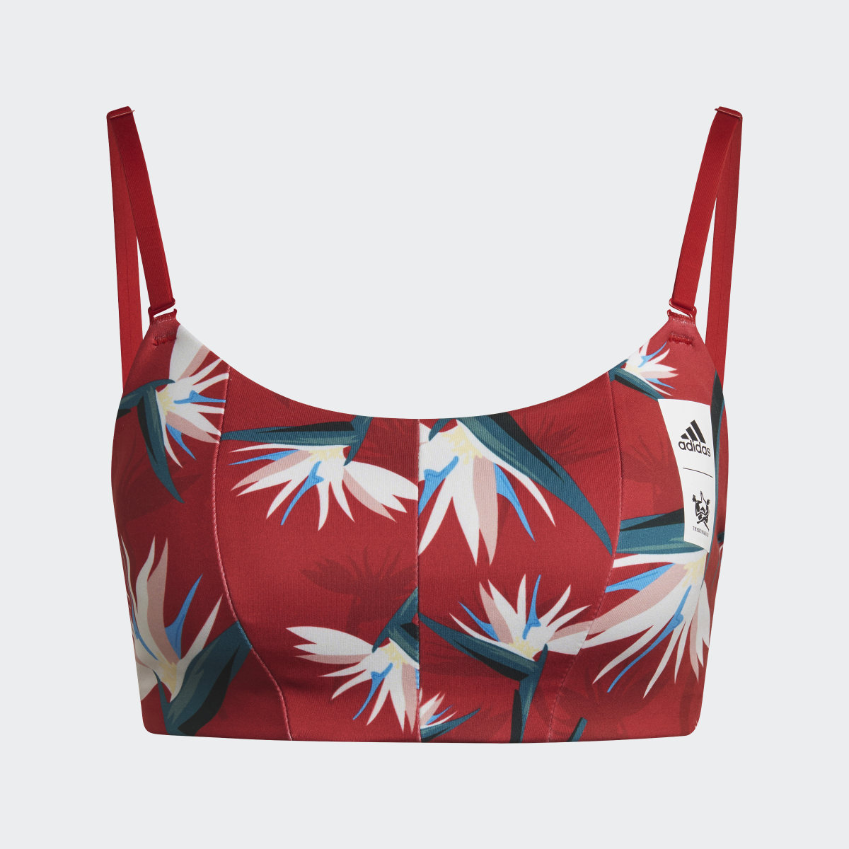 Adidas Thebe Magugu Studio Light-Support Bra. 5