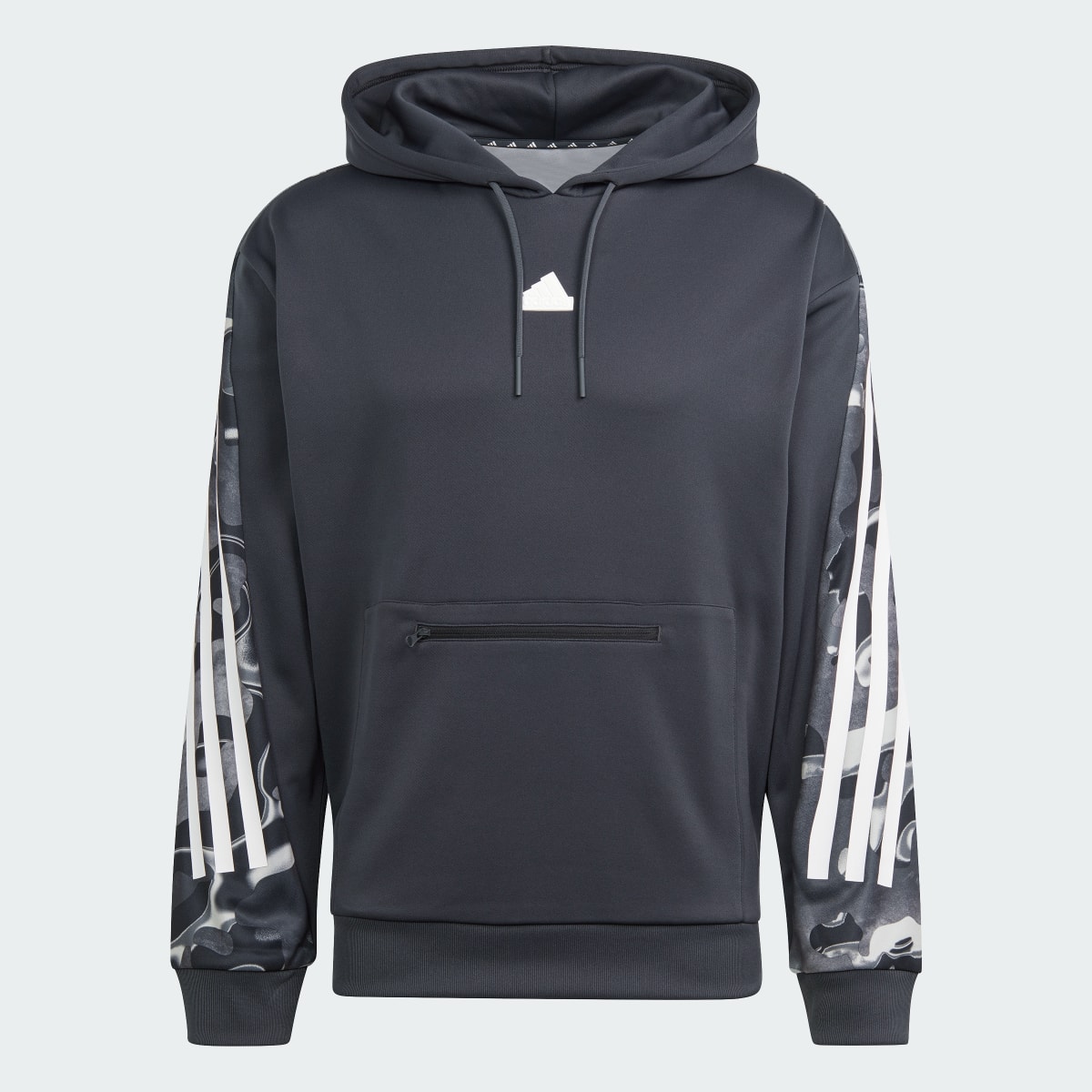 Adidas Future Icons Allover Print Hoodie. 5