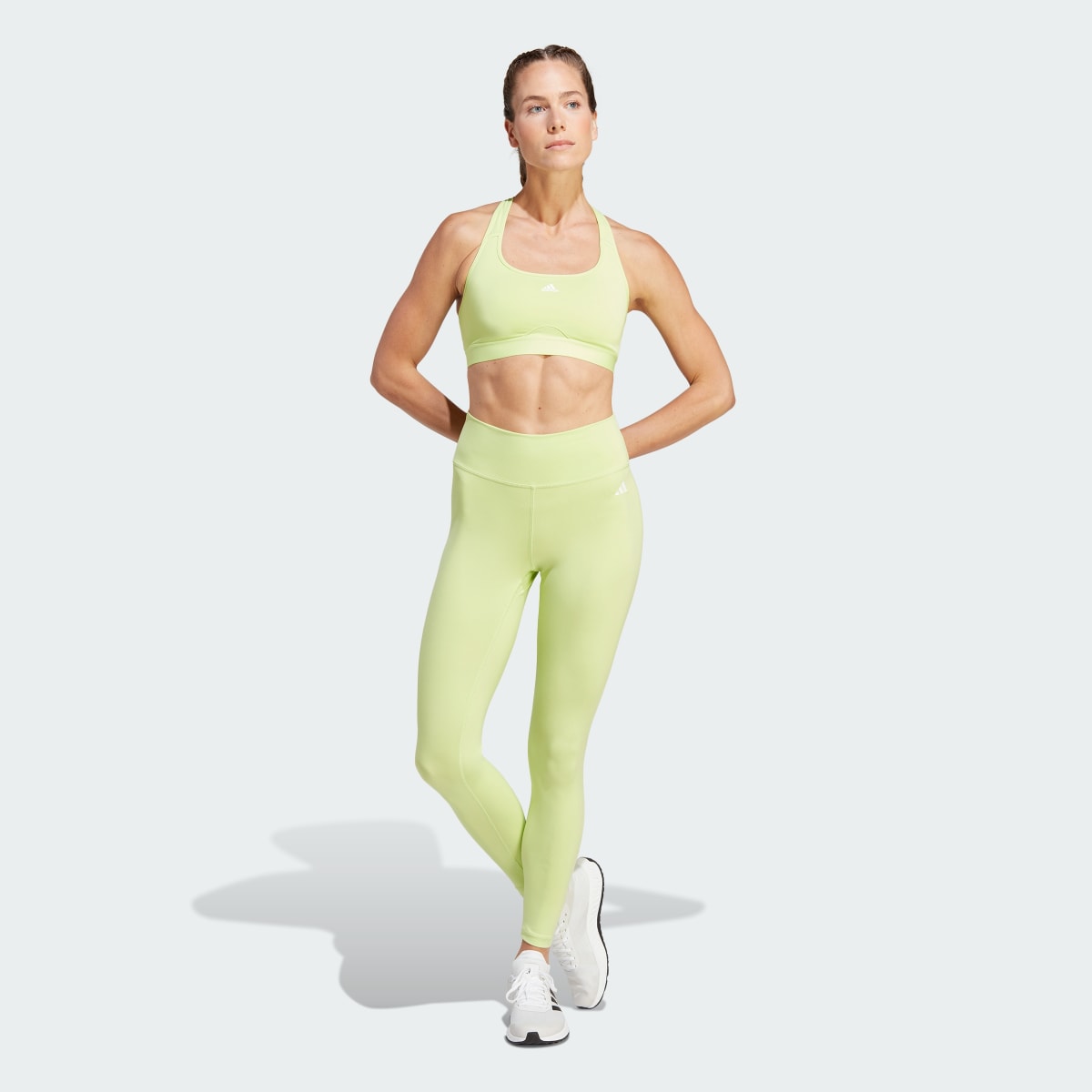 Adidas Legging 7/8 taille haute Training Essentials. 5