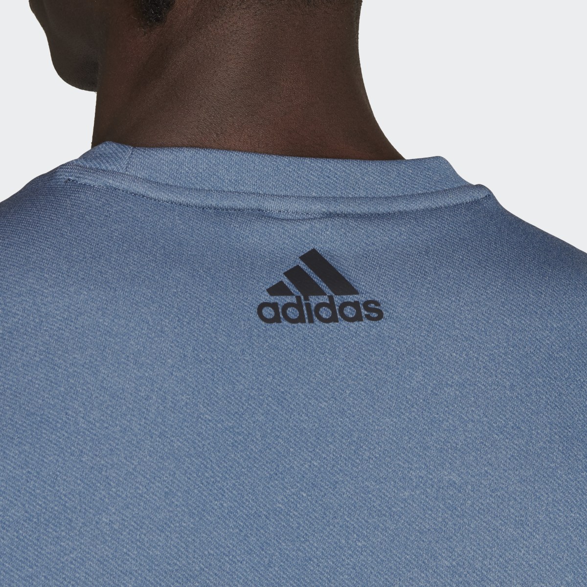 Adidas Sudadera cuello redondo Train Icons 3 Bar Logo Training. 7