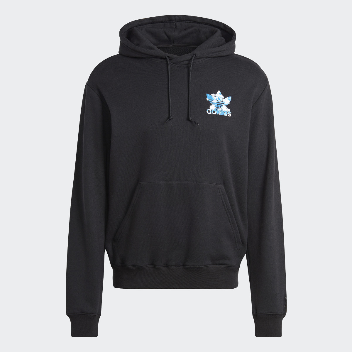 Adidas Hoodie Graphics Cloudy Trefoil. 5