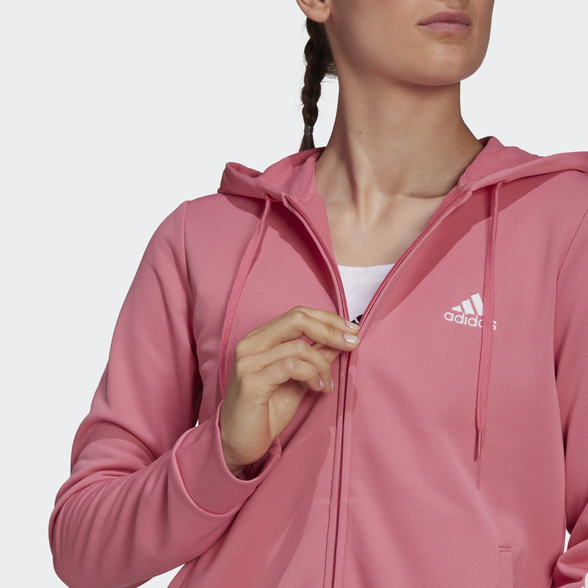 Adidas Essentials Logo French Terry Track Suit. 8