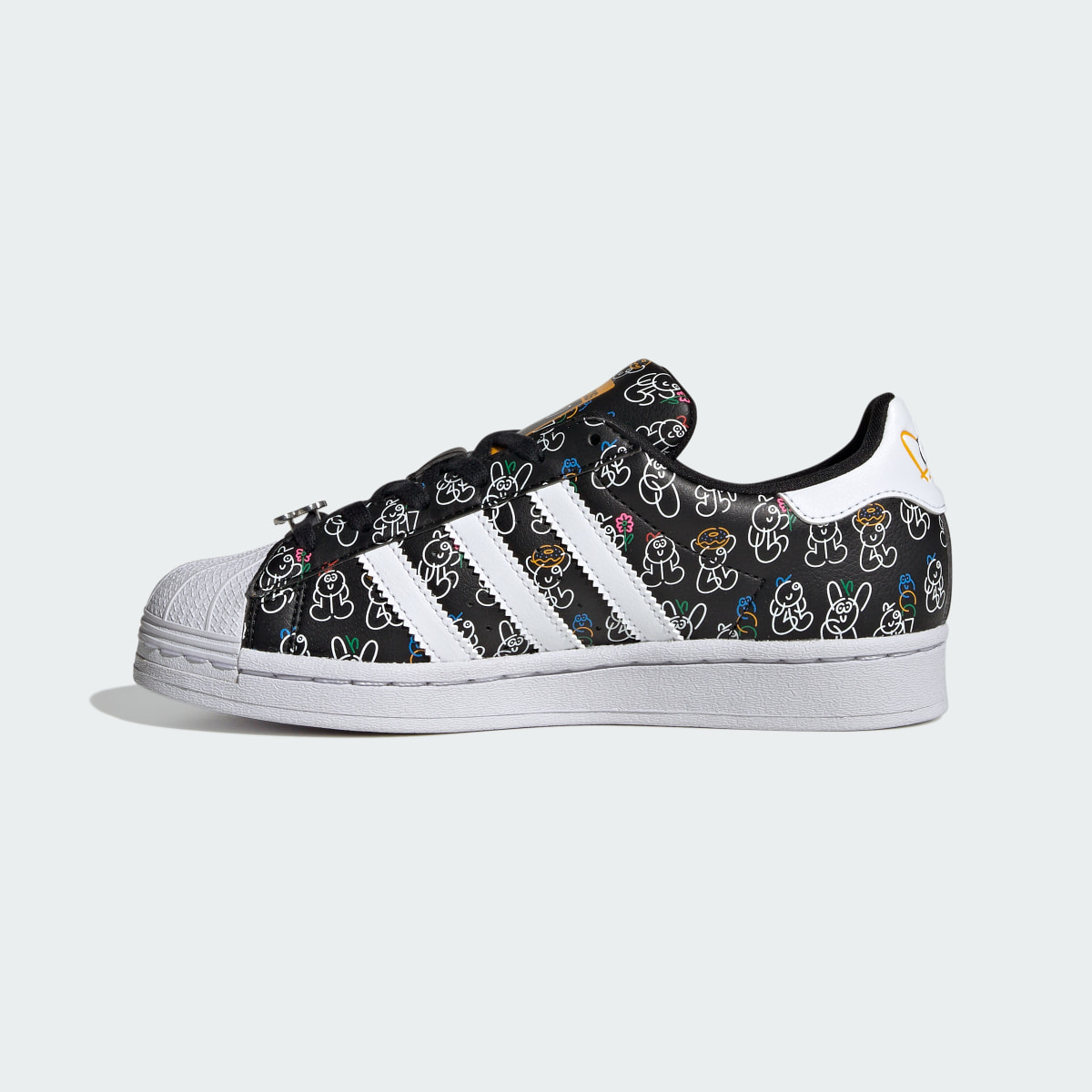 Adidas Originals x James Jarvis Superstar Kids Ayakkabı. 7