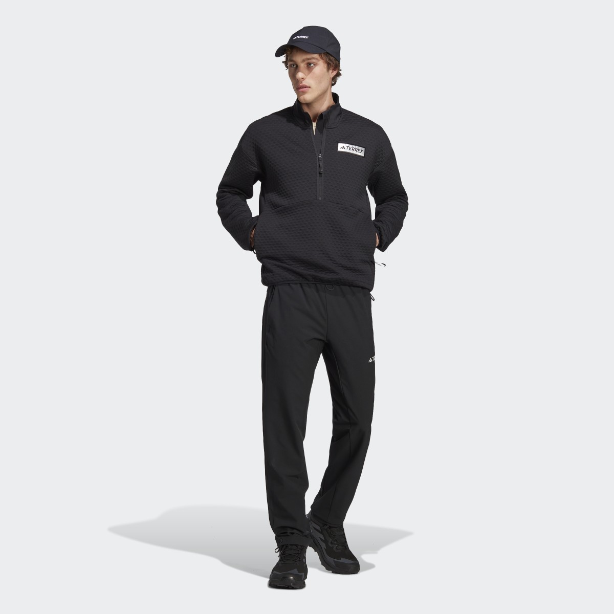 Adidas Terrex Utilitas 1/2-Zip Fleece Jacket. 6