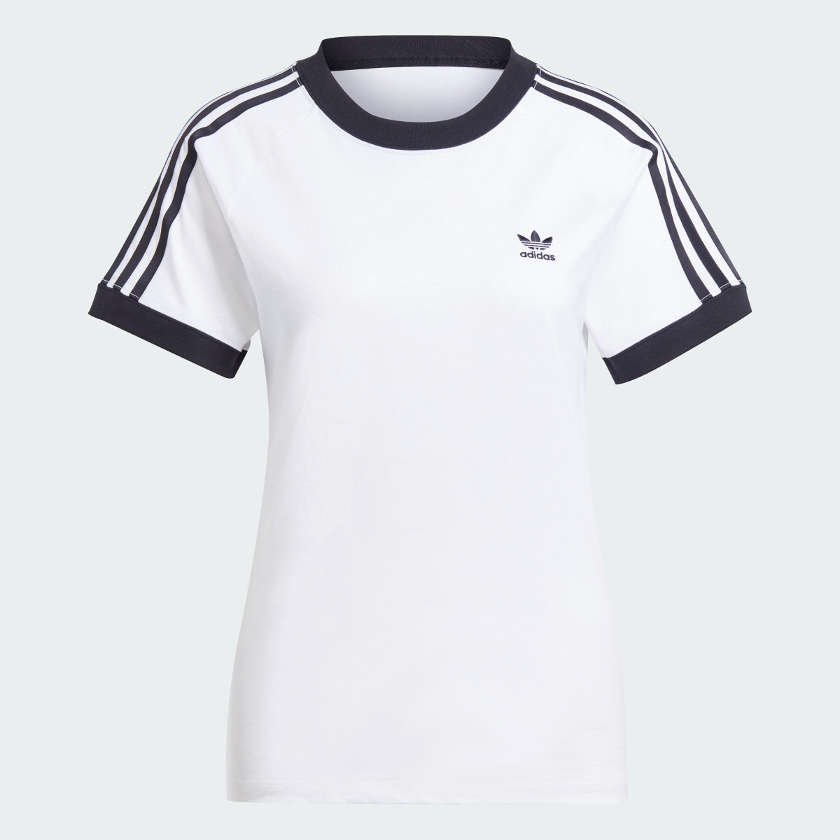 Adidas Adicolor Classics Slim 3-Stripes T-Shirt. 5
