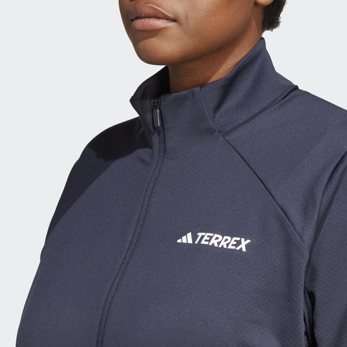 Adidas Terrex Multi Full-Zip Fleece Jacket (Plus Size). 6