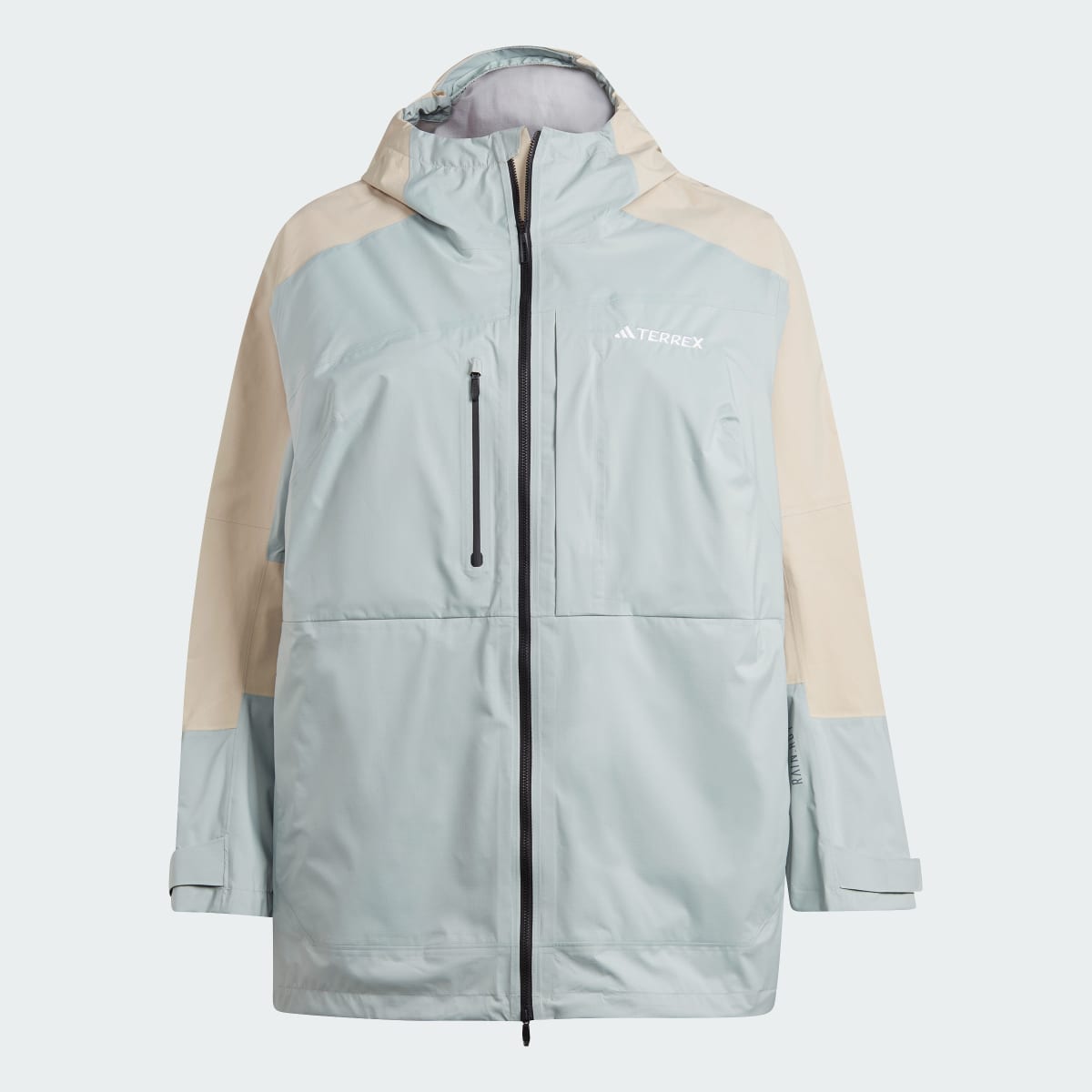 Adidas TERREX Xploric RAIN.RDY Wanderjacke – Große Größen. 7