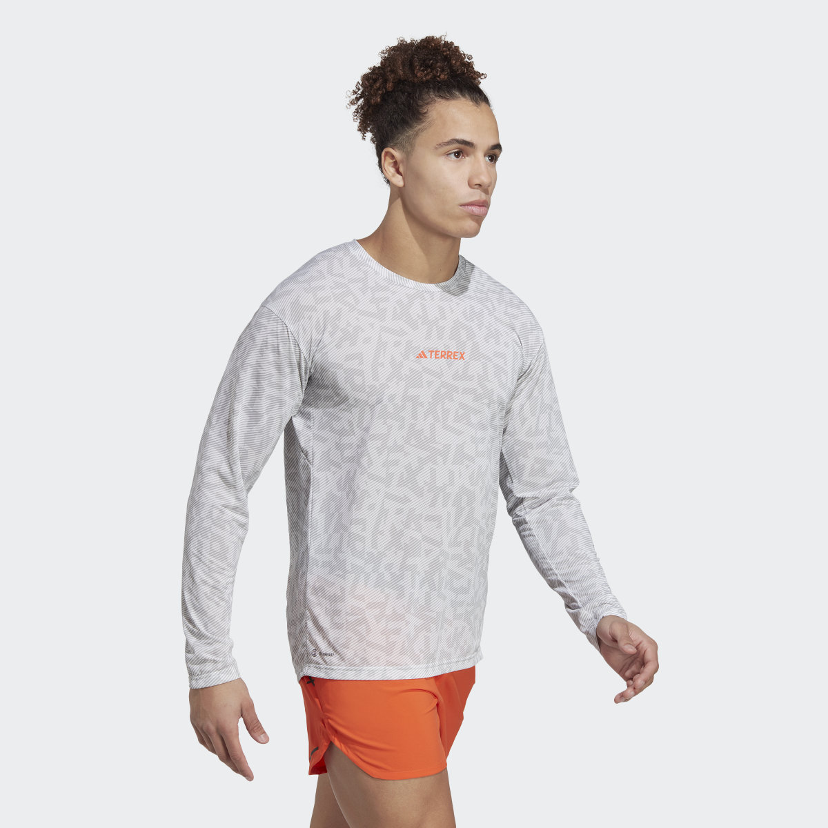 Adidas Terrex Trail Running Long Sleeve Tee. 4