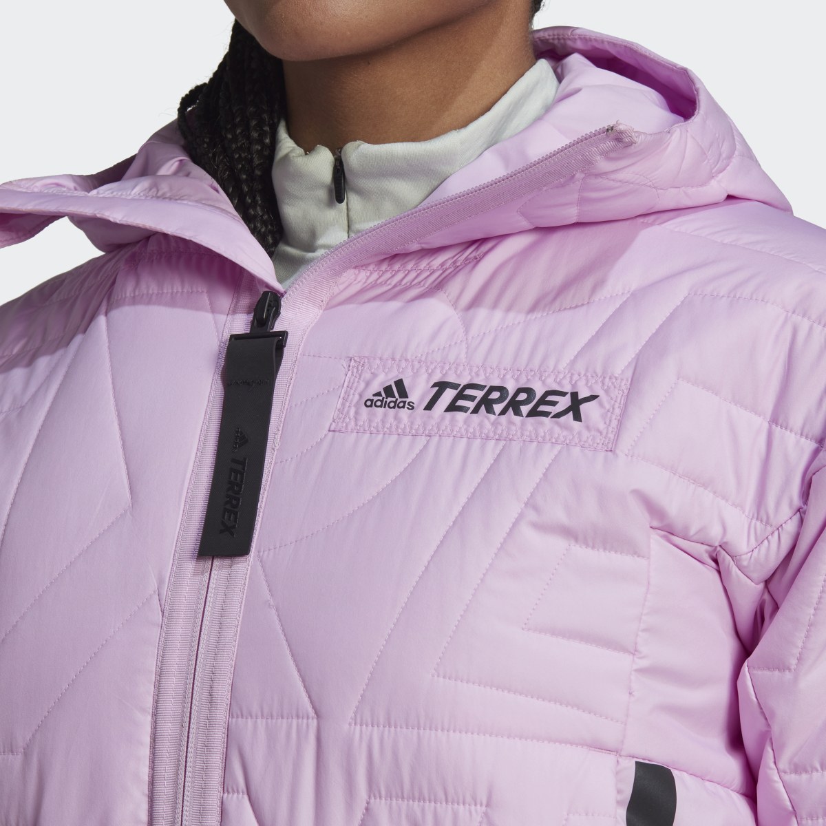Adidas Terrex MYSHELTER PrimaLoft Hooded Padded Jacket. 10