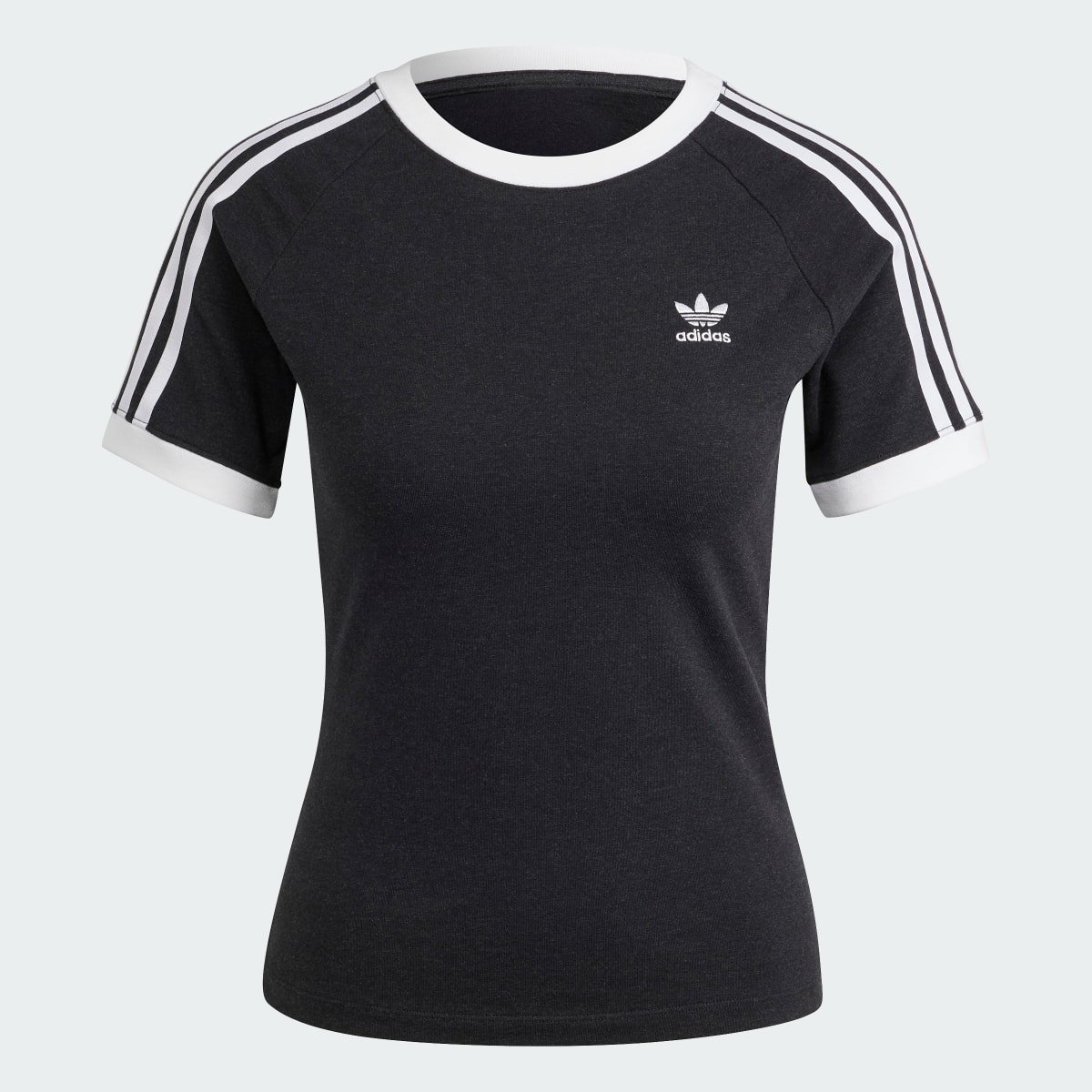 Adidas 3-Stripes Slim Raglan Tişört. 5