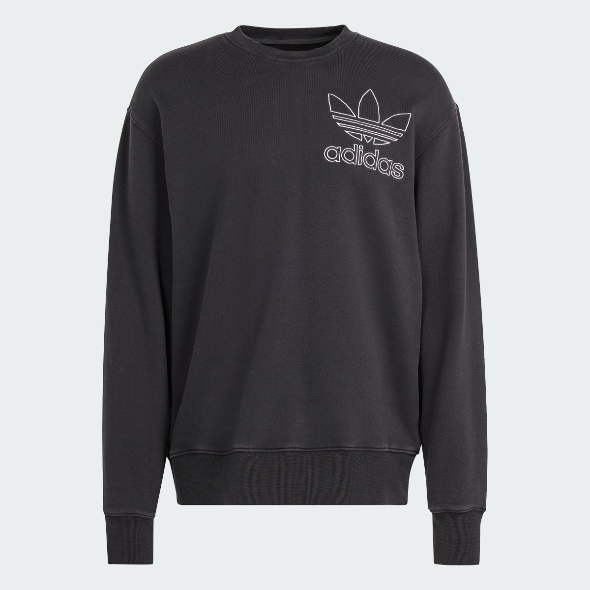 Adidas Adicolor Outline Trefoil Sweatshirt. 5