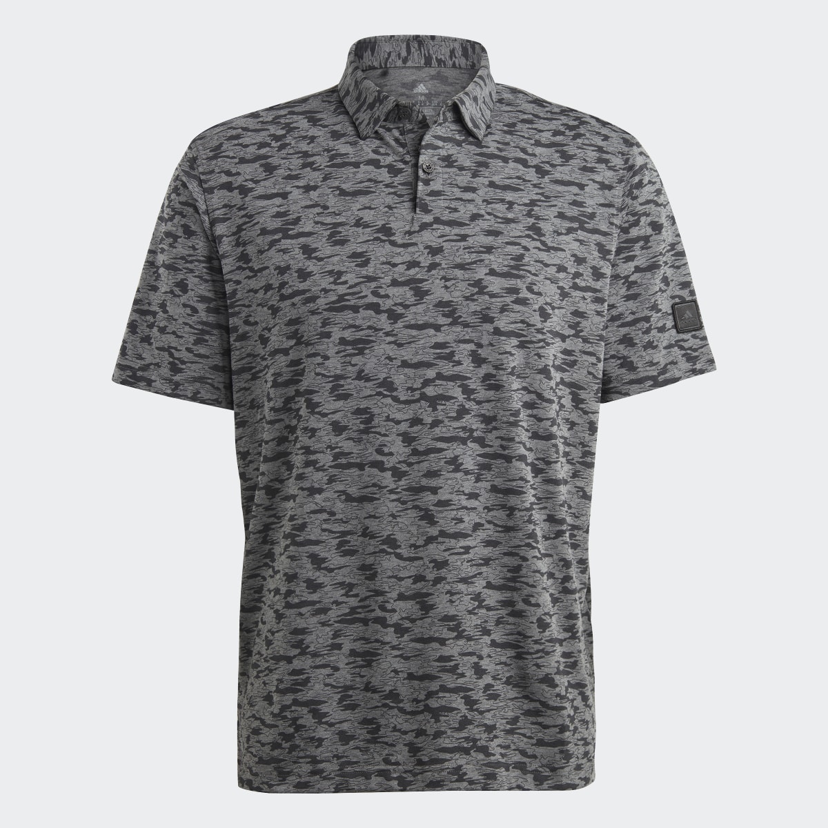 Adidas Go-To Camo-Print Golf Polo Shirt. 5