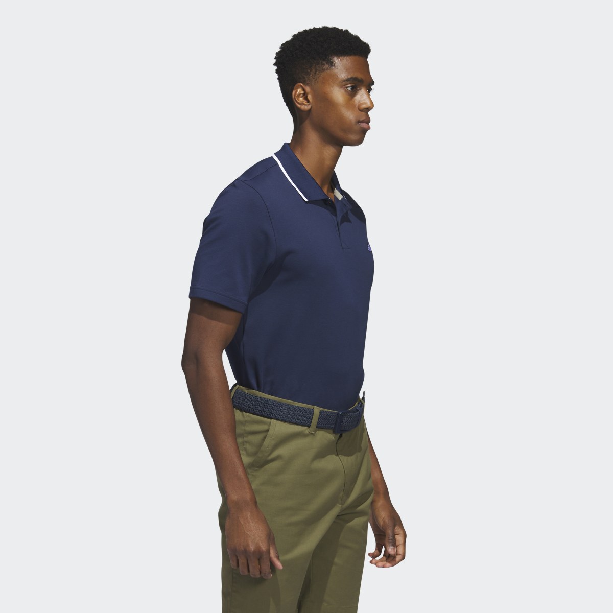 Adidas Go-To Piqué Golf Polo Shirt. 5