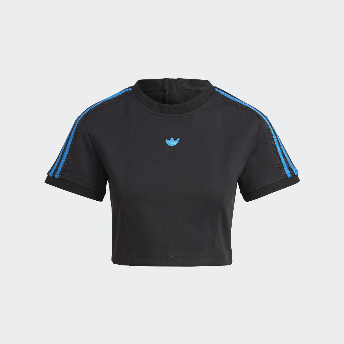 Adidas Blue Version Crop T-Shirt. 5