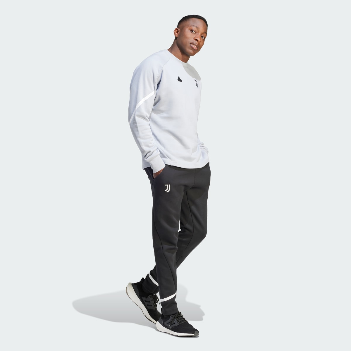 Adidas Juventus Designed for Gameday Crew Sweatshirt. 4