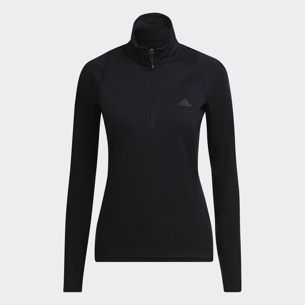 Adidas Felpa Run Fast Half-Zip Long Sleeve. 5