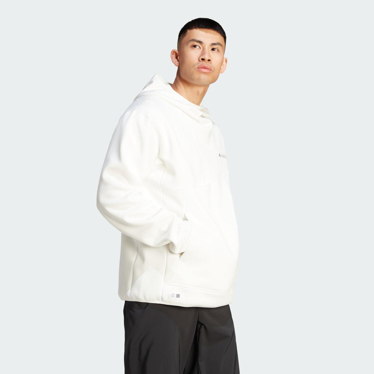 Adidas Terrex XPLORIC Medium Hooded Fleece Top. 4