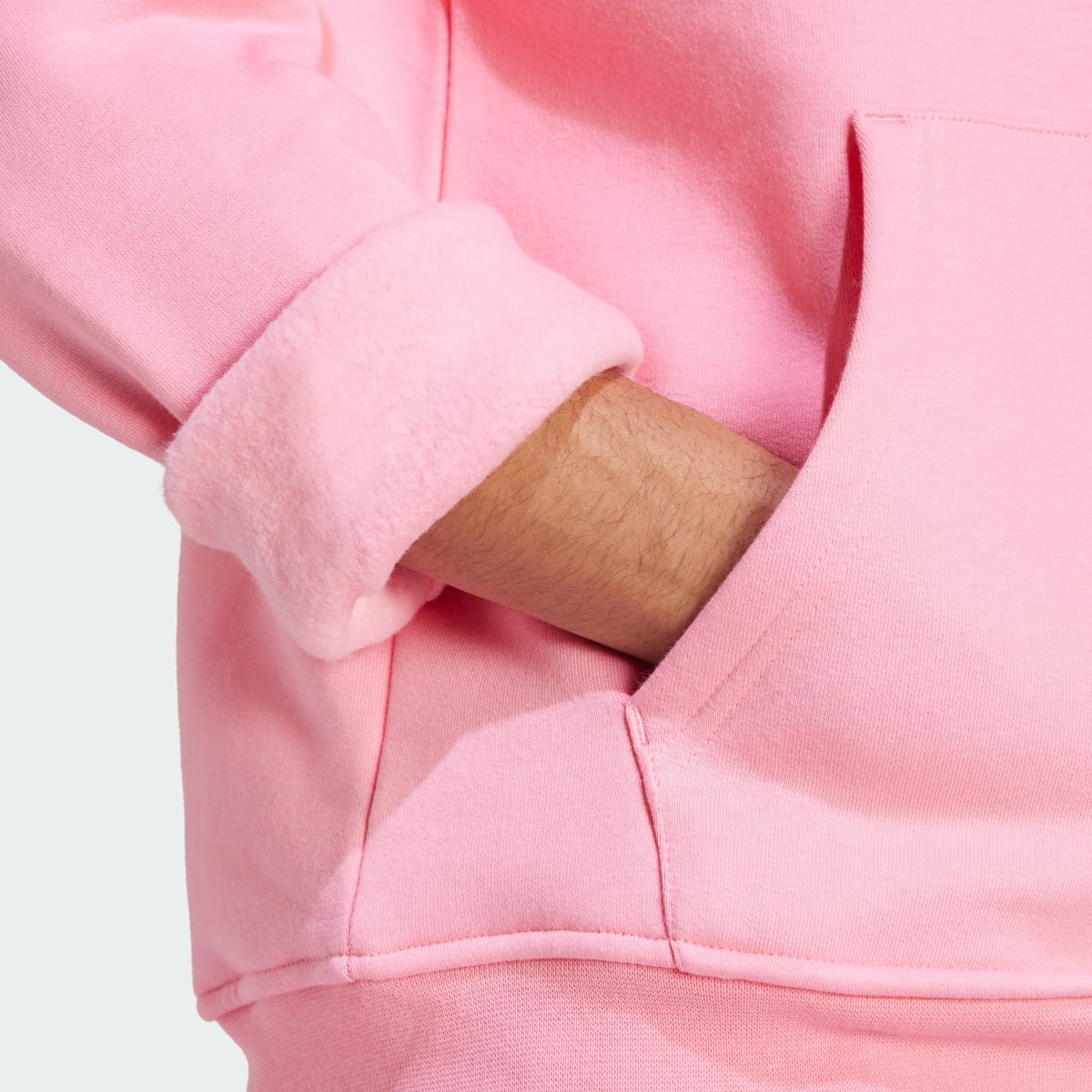 Adidas Sudadera con capucha Pink. 6
