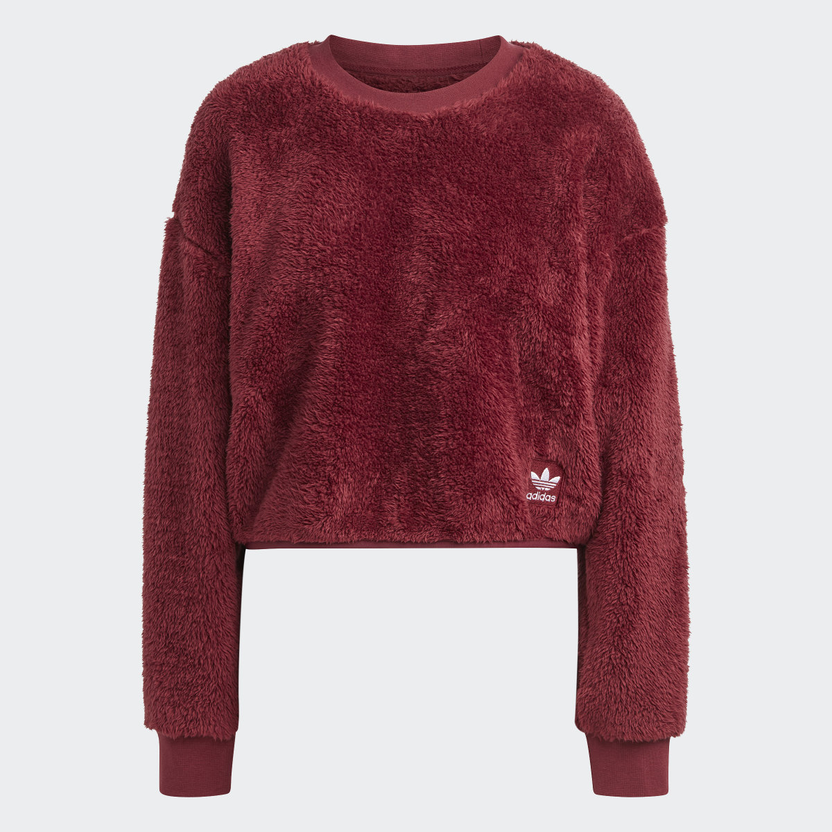 Adidas Essentials+ Fluffy Teddy Sweater. 5